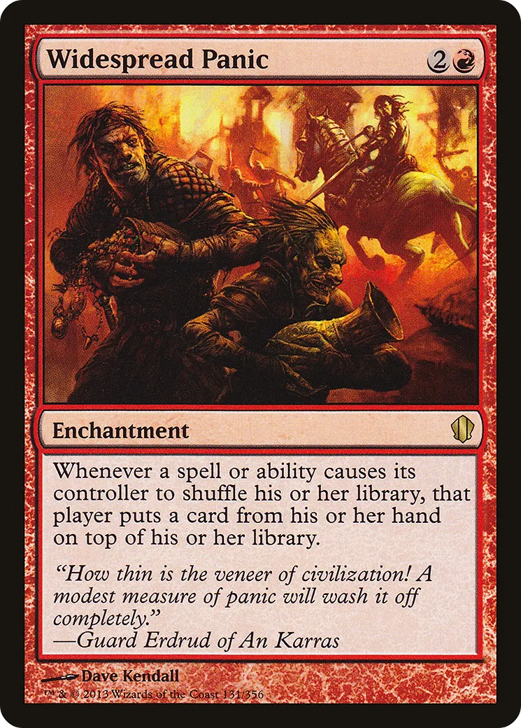 Widespread Panic — Commander 2013 — Magic: The Gathering