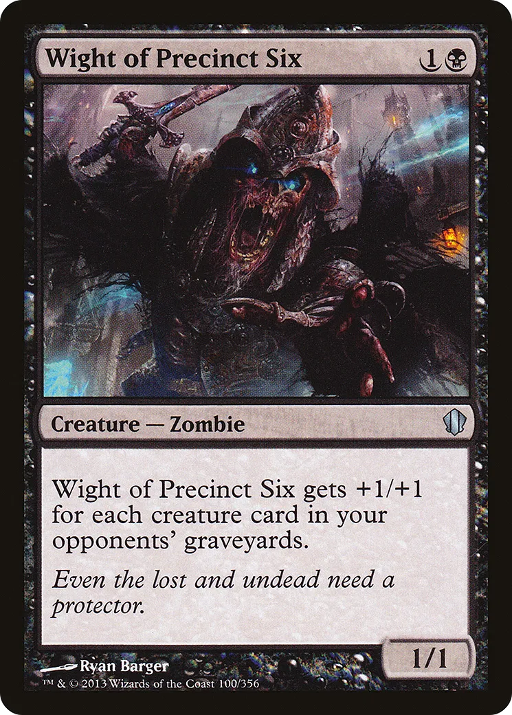 Wight of Precinct Six — Commander 2013 — Magic: The Gathering