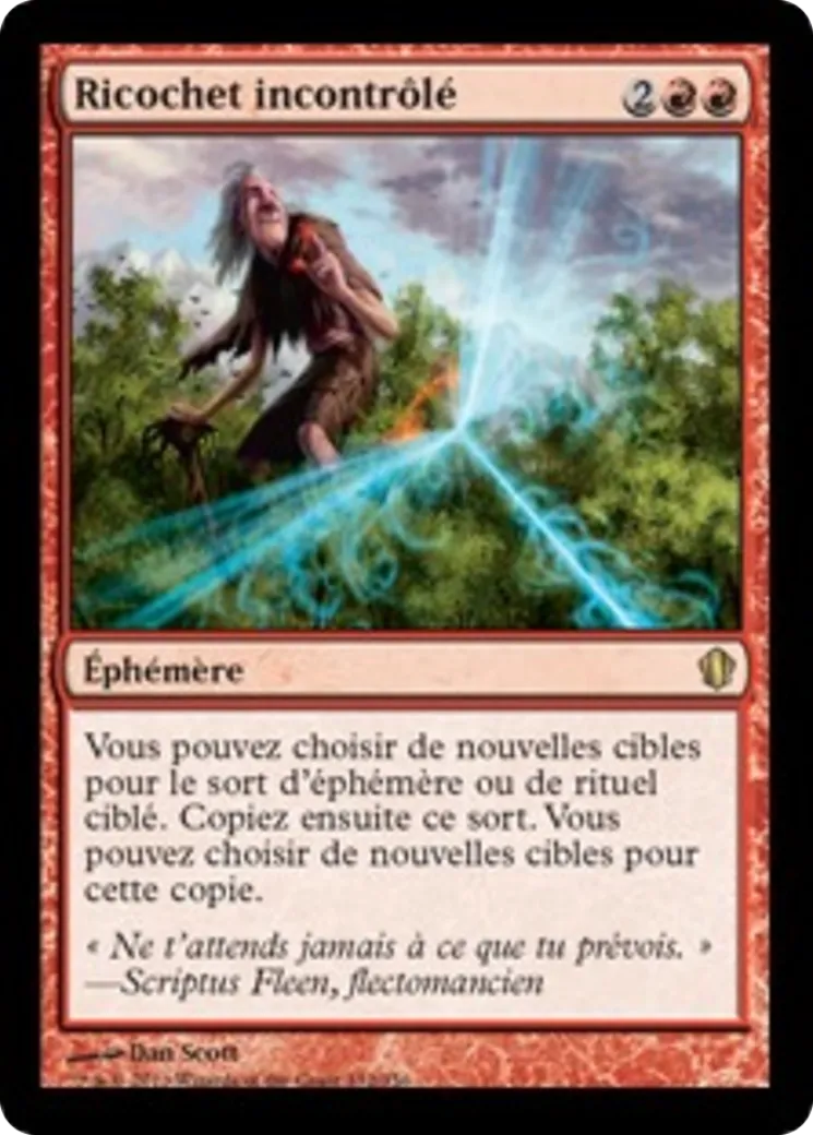 Ricochet incontrôlé — Commander 2013 — Magic: The Gathering