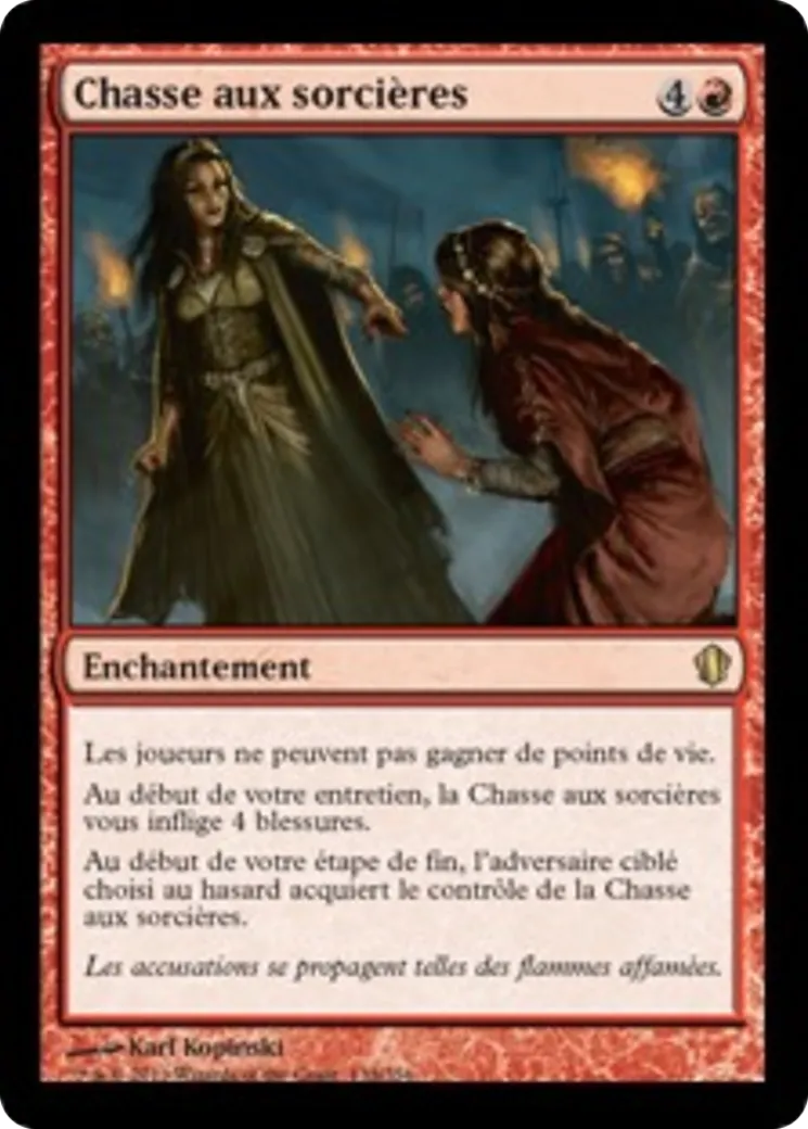 Chasse aux sorcières — Commander 2013 — Magic: The Gathering