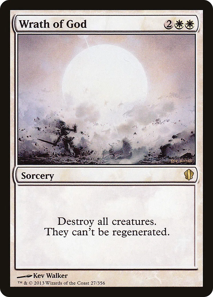 Wrath of God — Commander 2013 — Magic: The Gathering