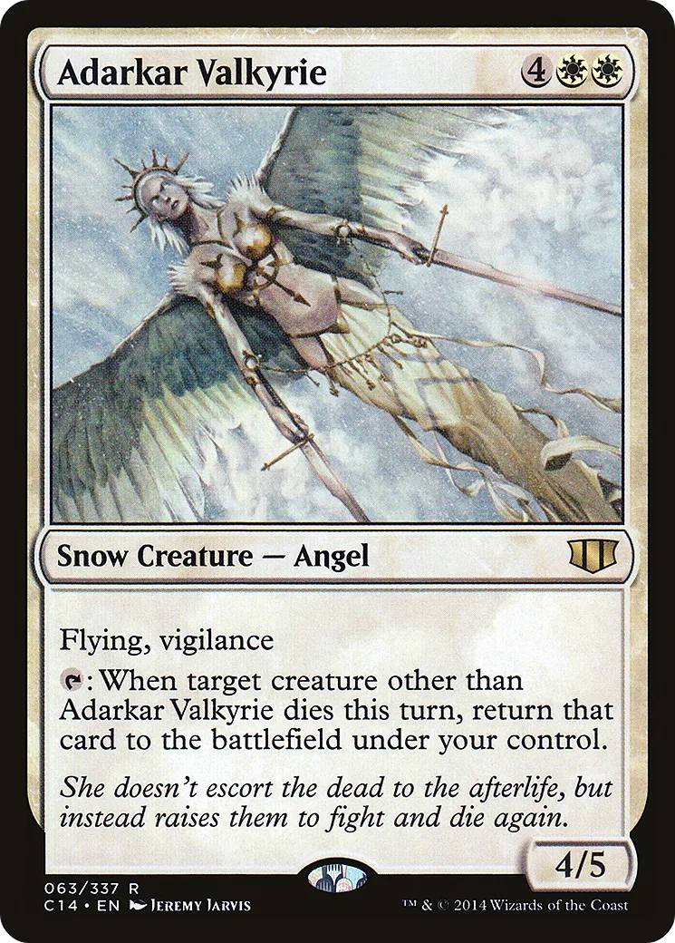 Adarkar Valkyrie — Commander 2014 — Magic: The Gathering