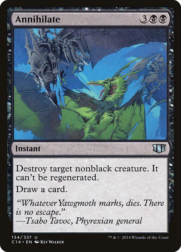 Annihilate from Commander 2014 - Magic: The Gathering