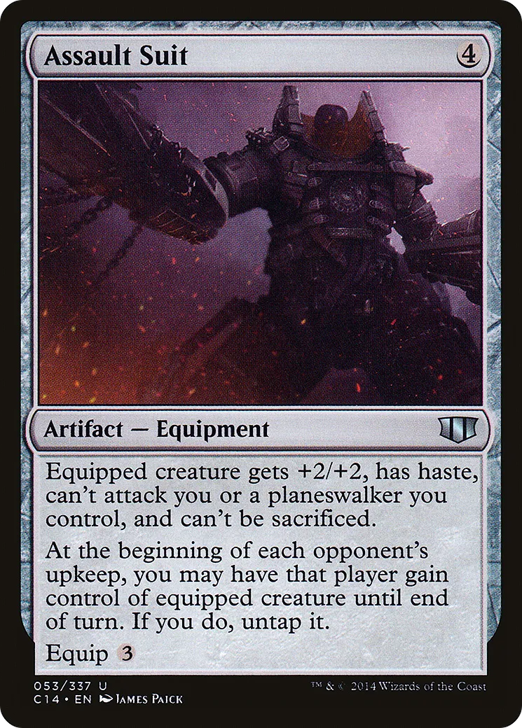 Cuirasse d'assaut — Commander 2014 — Magic: The Gathering