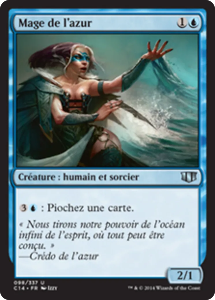 Mage de l'azur from Commander 2014 - Magic: The Gathering