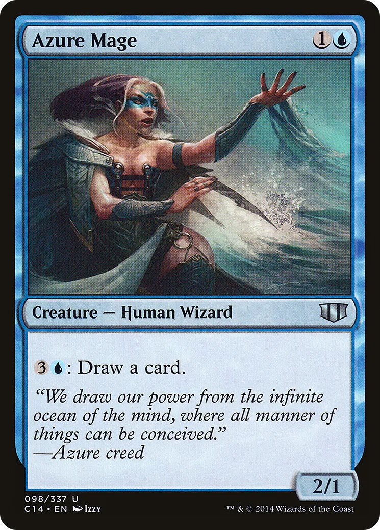 Azure Mage — Commander 2014 — Magic: The Gathering