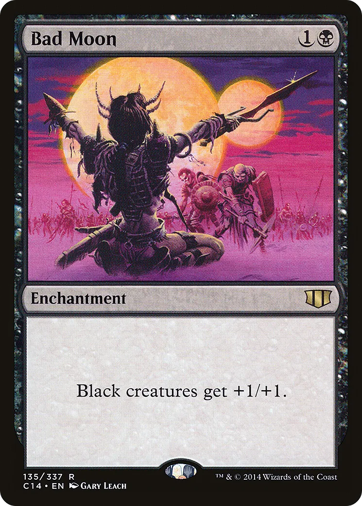 Bad Moon — Commander 2014 — Magic: The Gathering