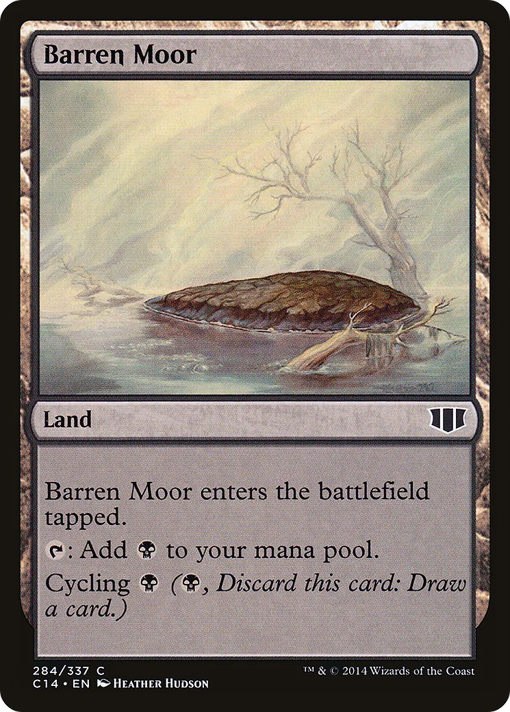 Barren Moor — Commander 2014 — Magic: The Gathering