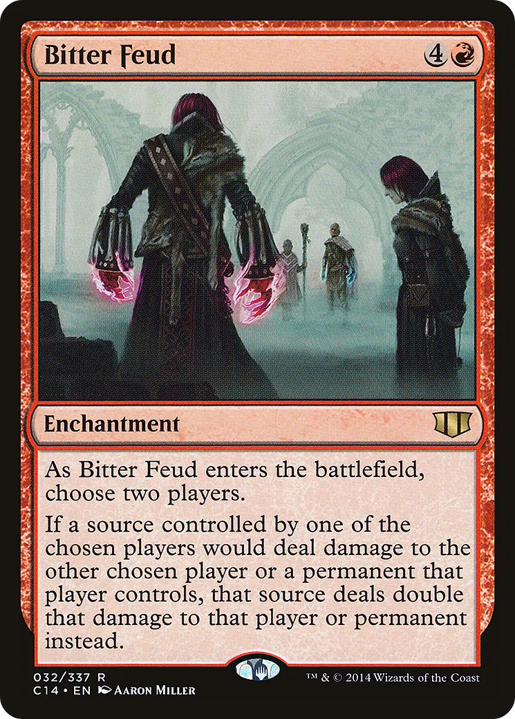 Bitter Feud — Commander 2014 — Magic: The Gathering