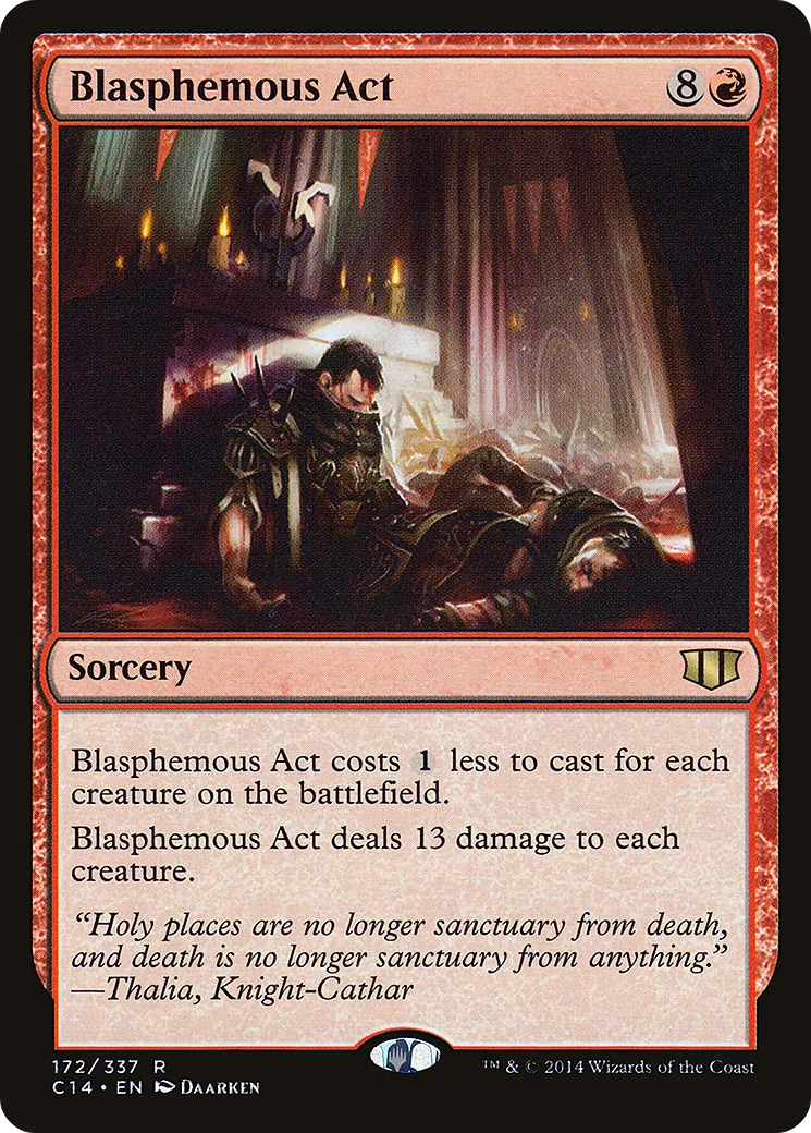 Acte blasphématoire — Commander 2014 — Magic: The Gathering