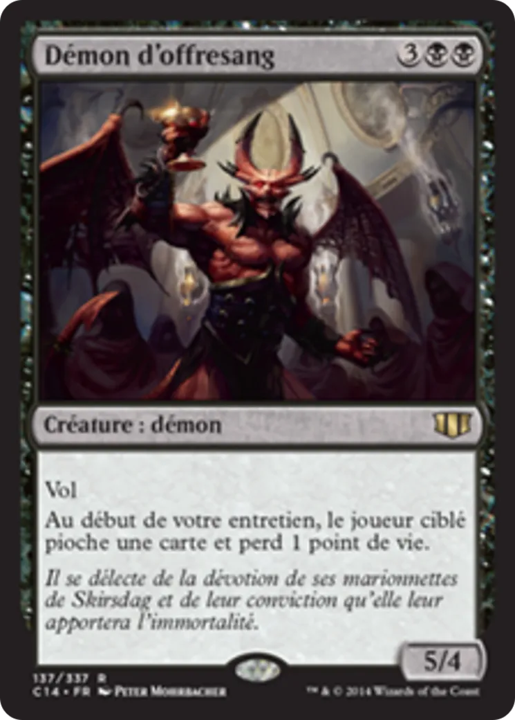 Démon d'offresang — Commander 2014 — Magic: The Gathering