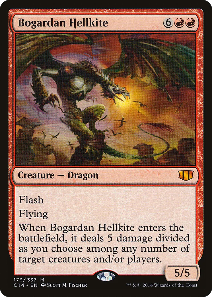 Bogardan Hellkite — Commander 2014 — Magic: The Gathering