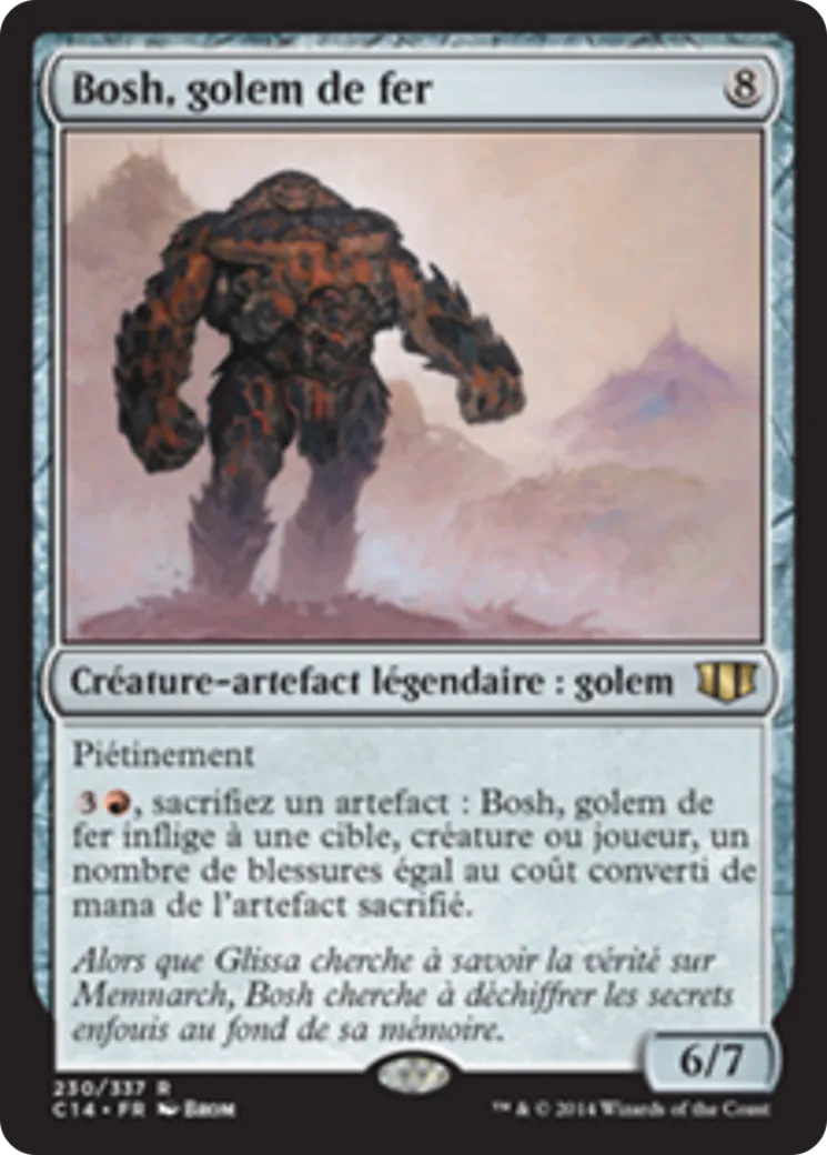 Bosh, golem de fer — Commander 2014 — Magic: The Gathering