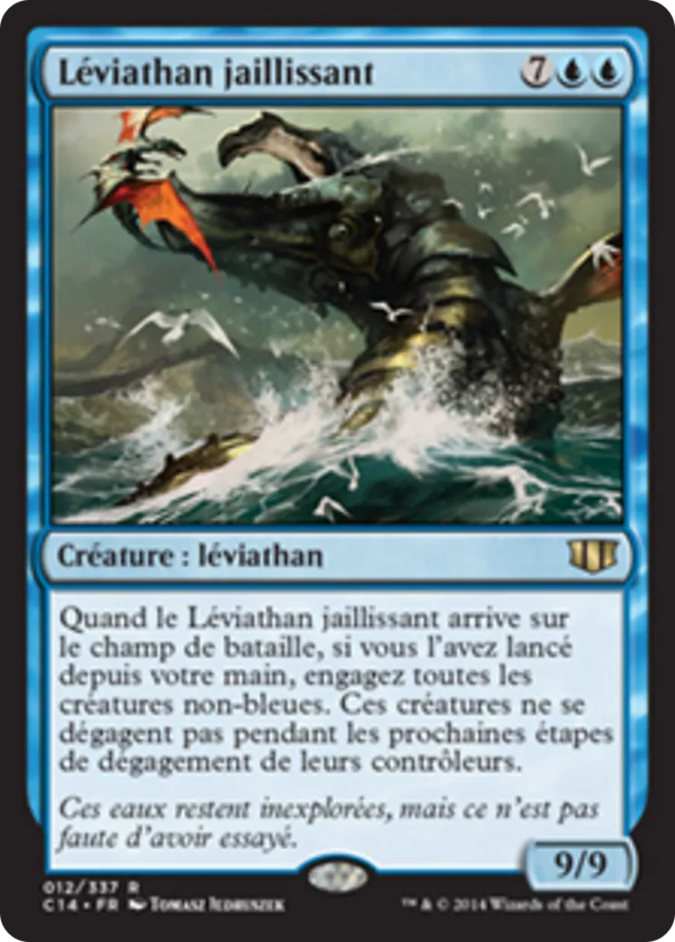 Léviathan jaillissant — Commander 2014 — Magic: The Gathering