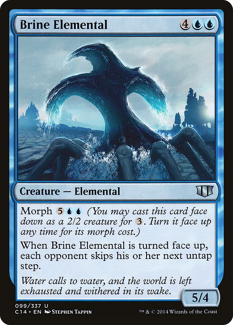Brine Elemental — Commander 2014 — Magic: The Gathering