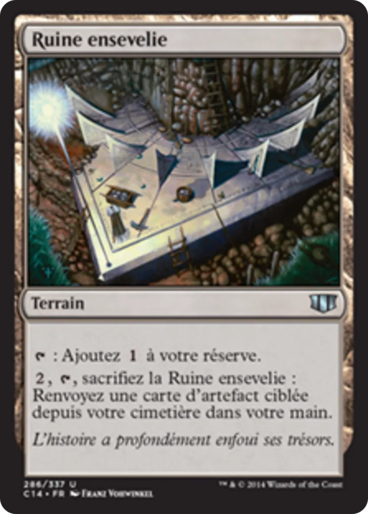 Ruine ensevelie — Commander 2014 — Magic: The Gathering