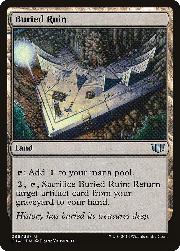Buried Ruin — Commander 2014 — Magic: The Gathering