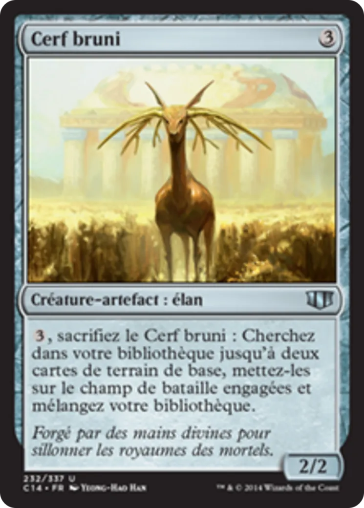 Cerf bruni — Commander 2014 — Magic: The Gathering