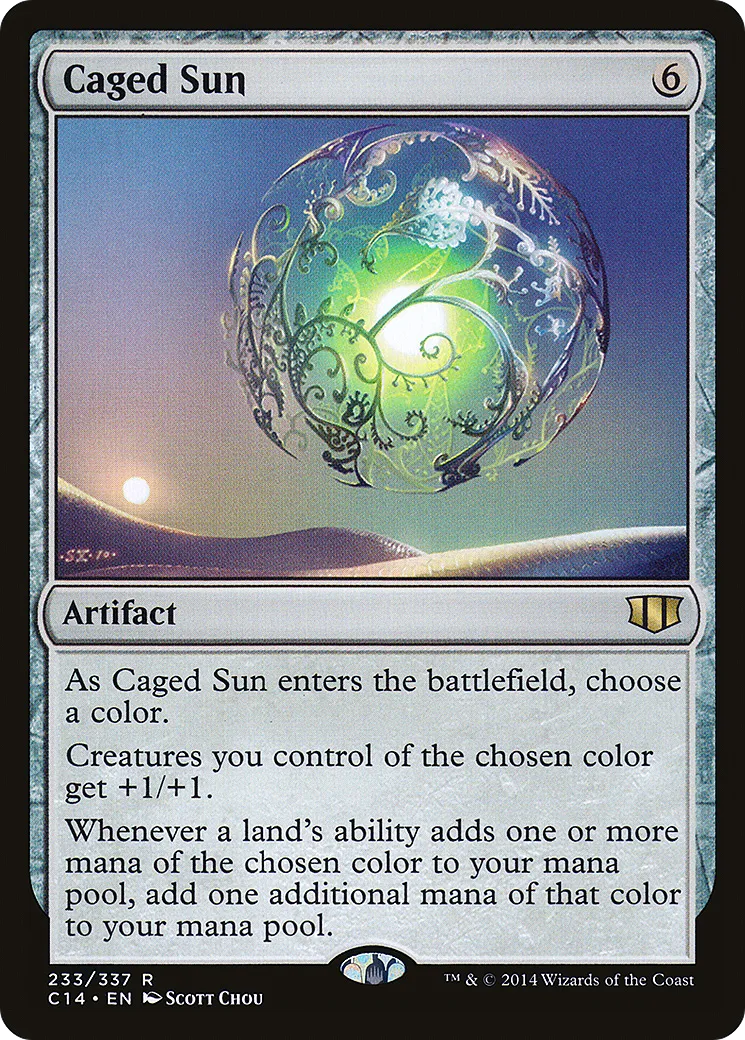 Soleil emprisonné — Commander 2014 — Magic: The Gathering