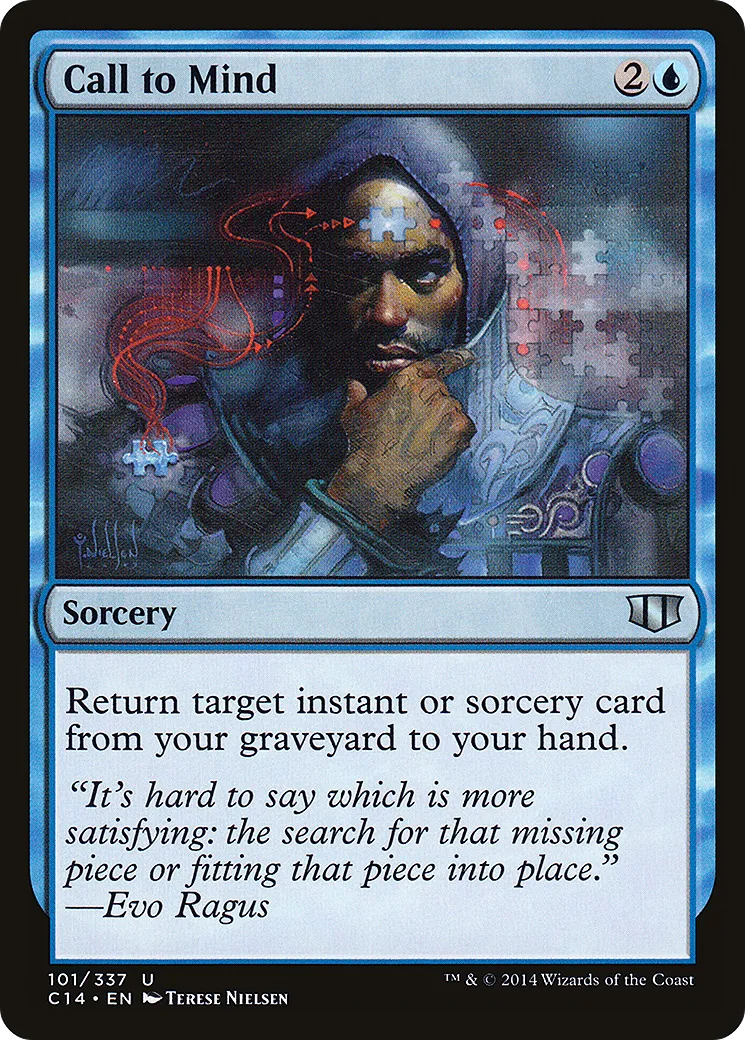 Call to Mind from Commander 2014 - Magic: The Gathering