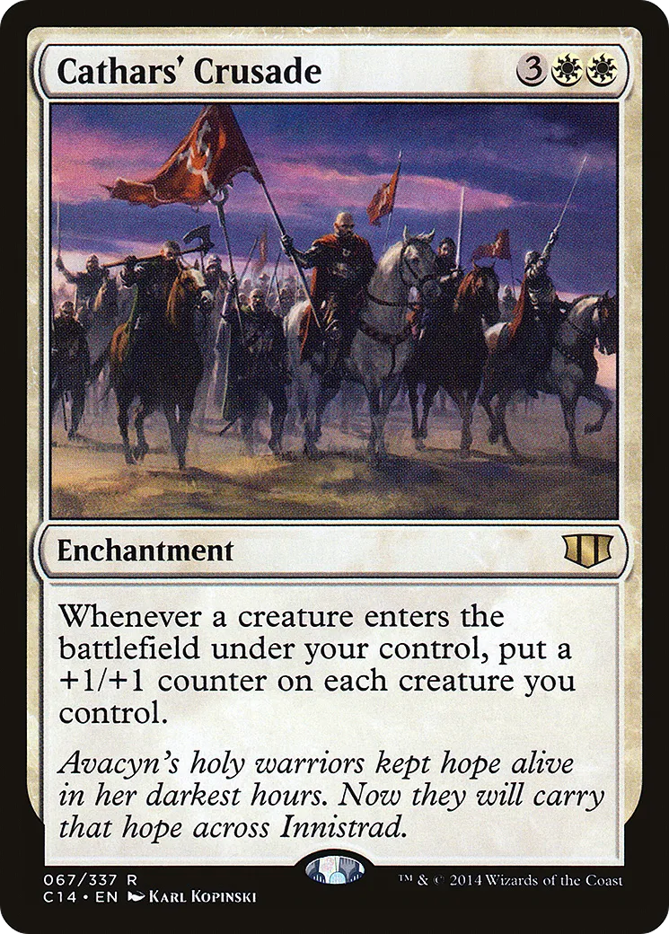 Cathars' Crusade — Commander 2014 — Magic: The Gathering