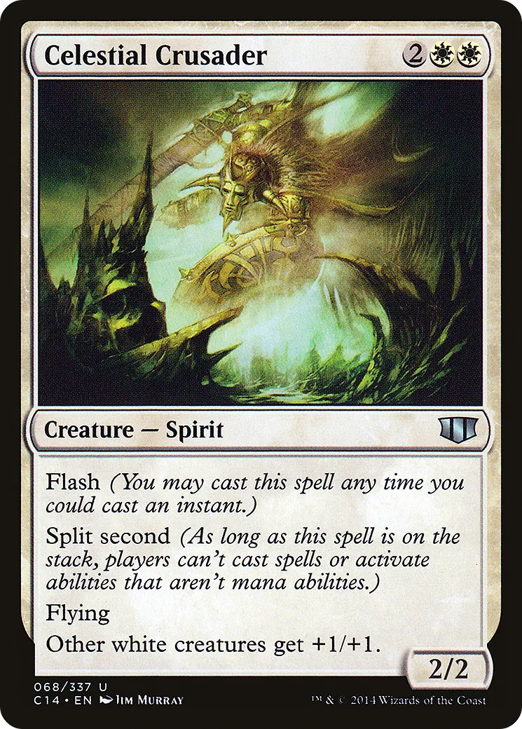 Celestial Crusader — Commander 2014 — Magic: The Gathering