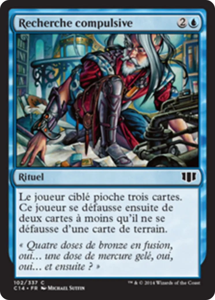 Recherche compulsive — Commander 2014 — Magic: The Gathering