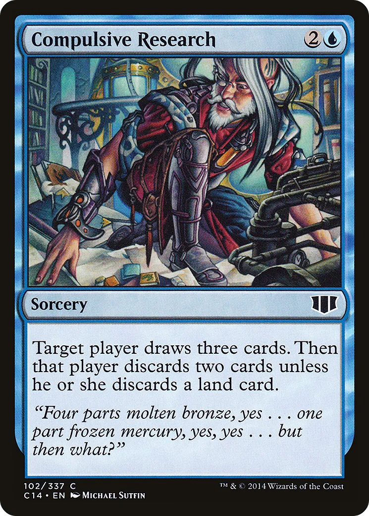 Compulsive Research — Commander 2014 — Magic: The Gathering