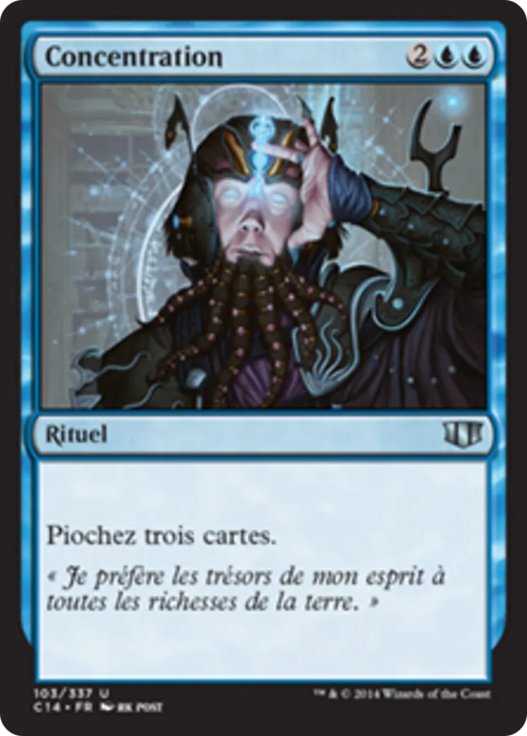 Concentration from Commander 2014 - Magic: The Gathering