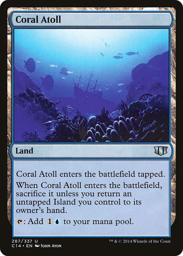 Coral Atoll — Commander 2014 — Magic: The Gathering
