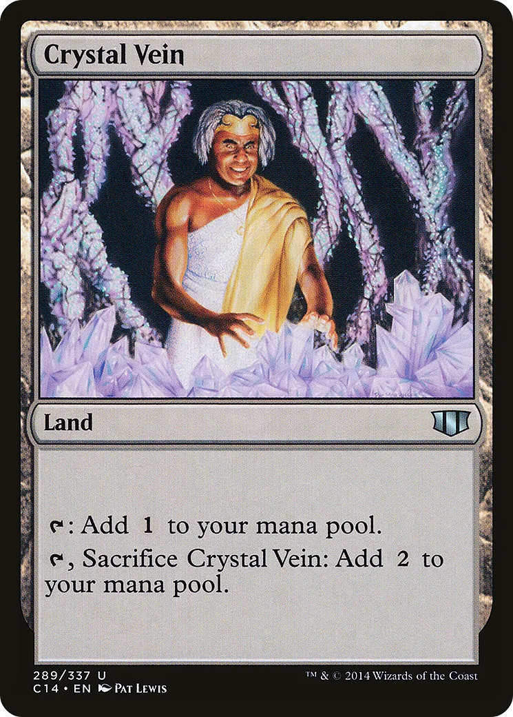Crystal Vein — Commander 2014 — Magic: The Gathering