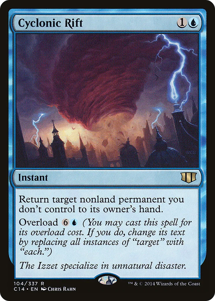 Cyclonic Rift — Commander 2014 — Magic: The Gathering