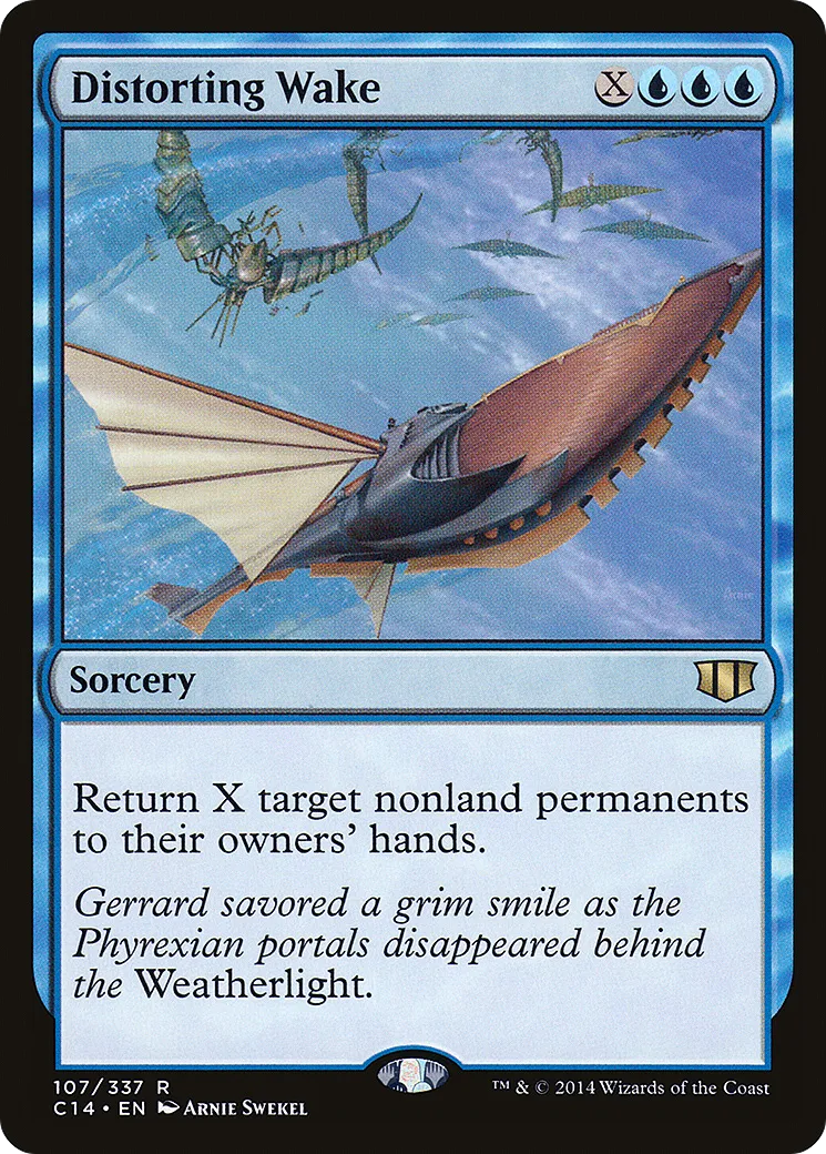 Distorting Wake from Commander 2014 - Magic: The Gathering