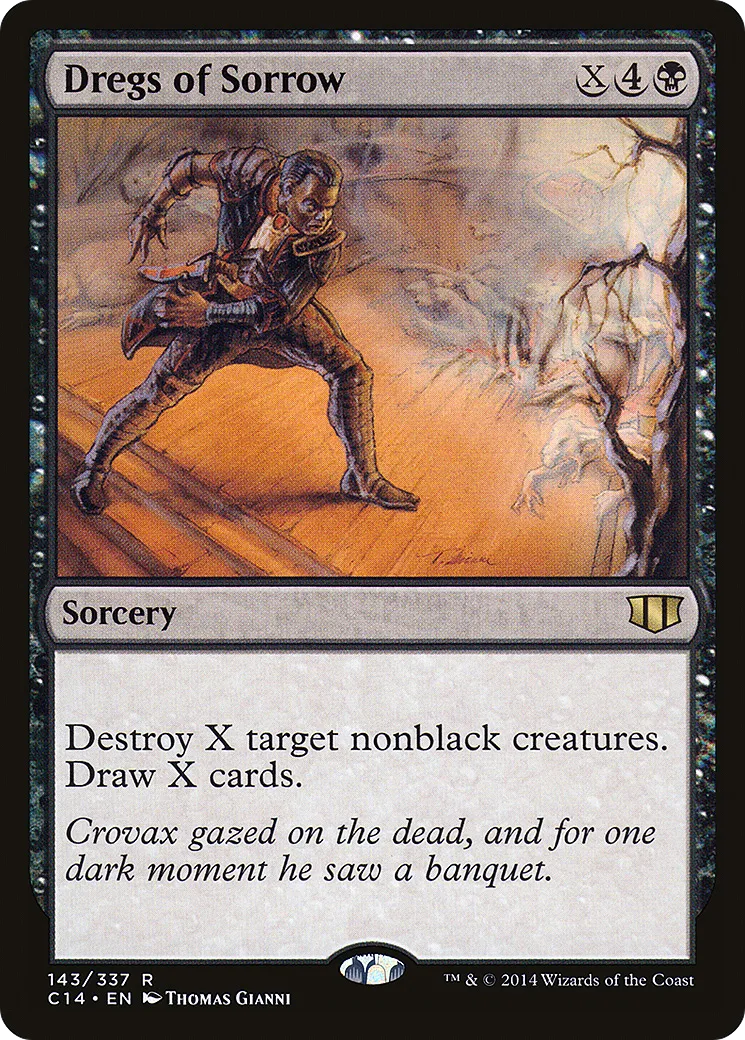 Dregs of Sorrow — Commander 2014 — Magic: The Gathering