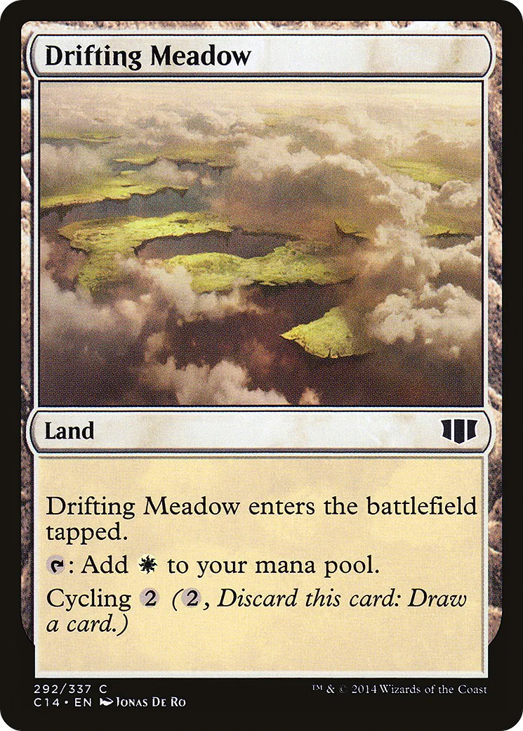 Drifting Meadow from Commander 2014 - Magic: The Gathering