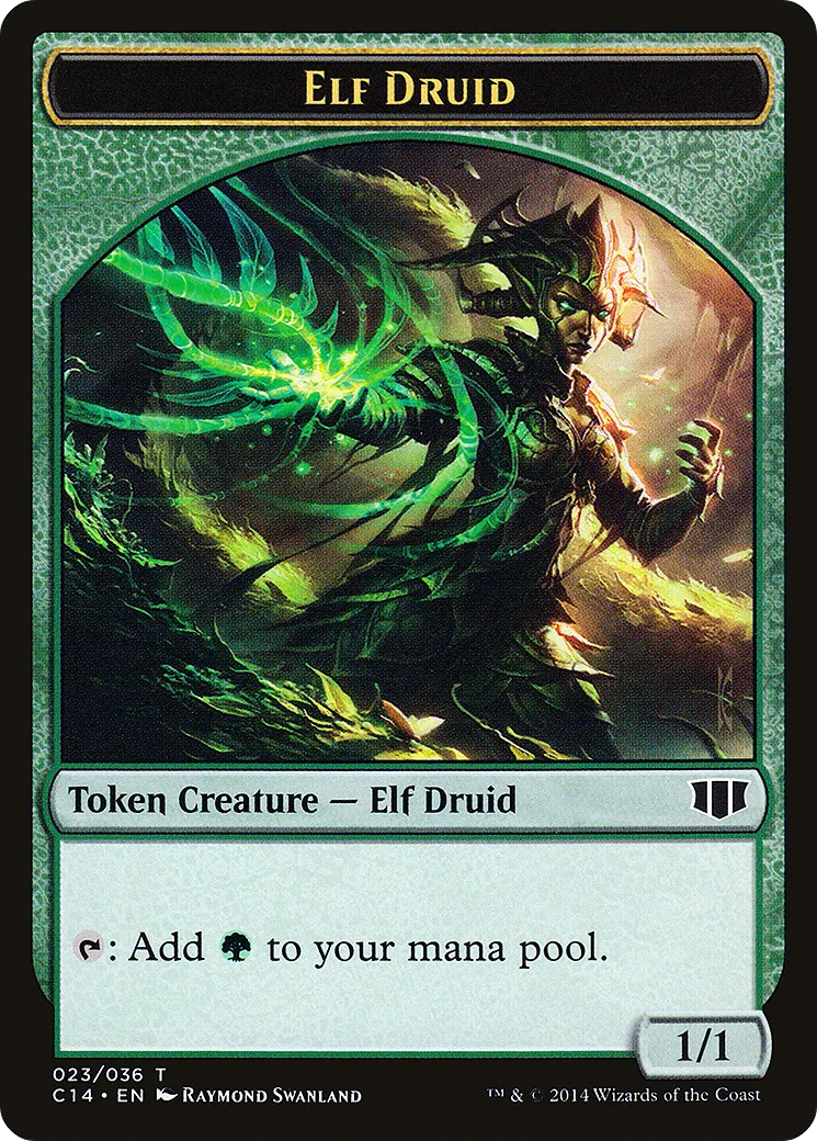 Elf Druid — Commander 2014 — Magic: The Gathering