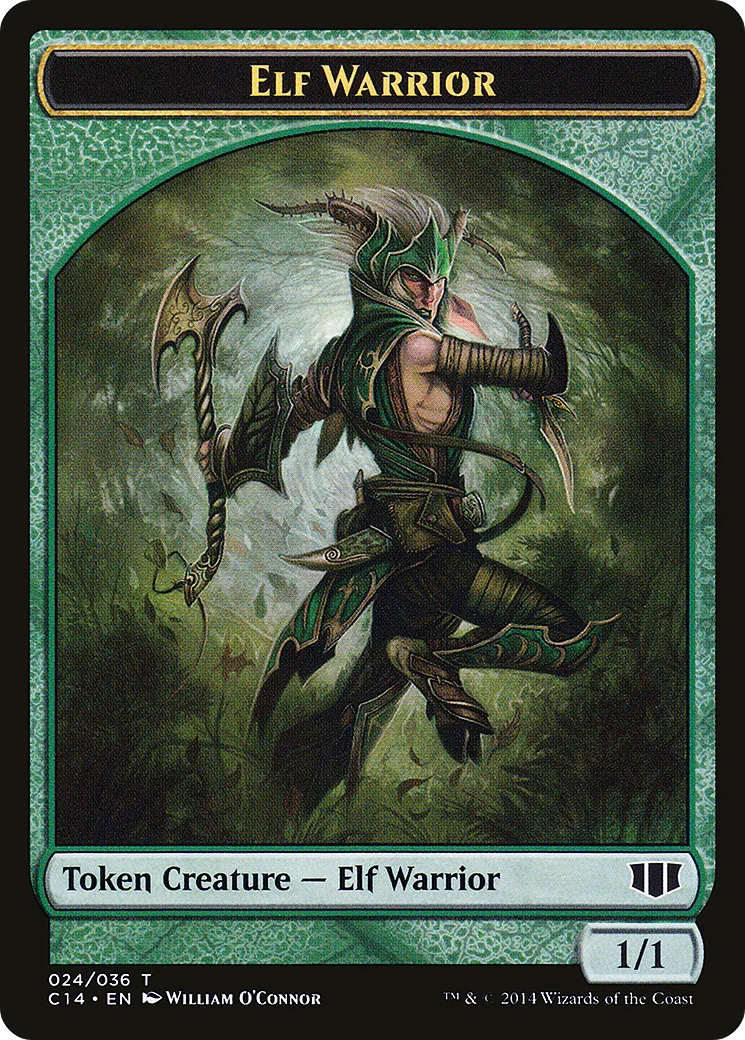 Elf Warrior — Commander 2014 — Magic: The Gathering
