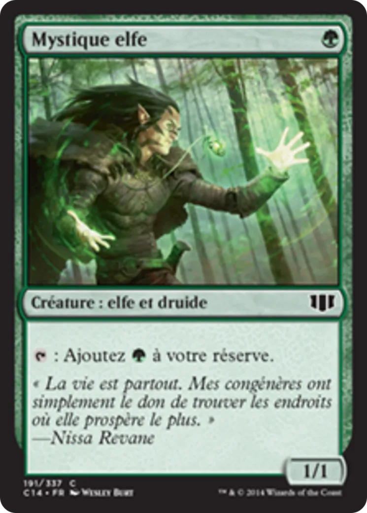 Mystique elfe — Commander 2014 — Magic: The Gathering
