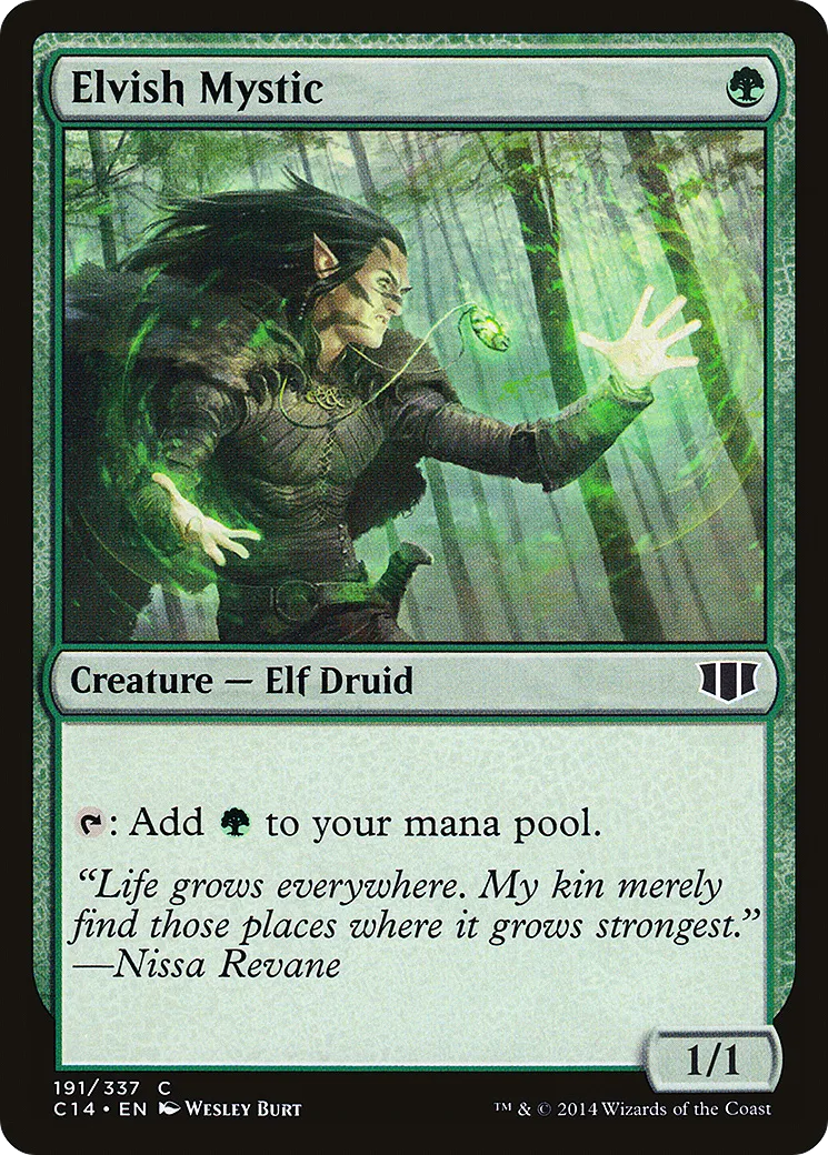 Elvish Mystic — Commander 2014 — Magic: The Gathering
