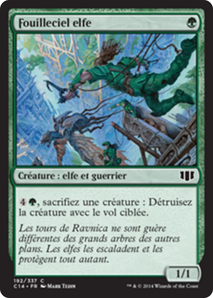 Fouilleciel elfe — Commander 2014 — Magic: The Gathering