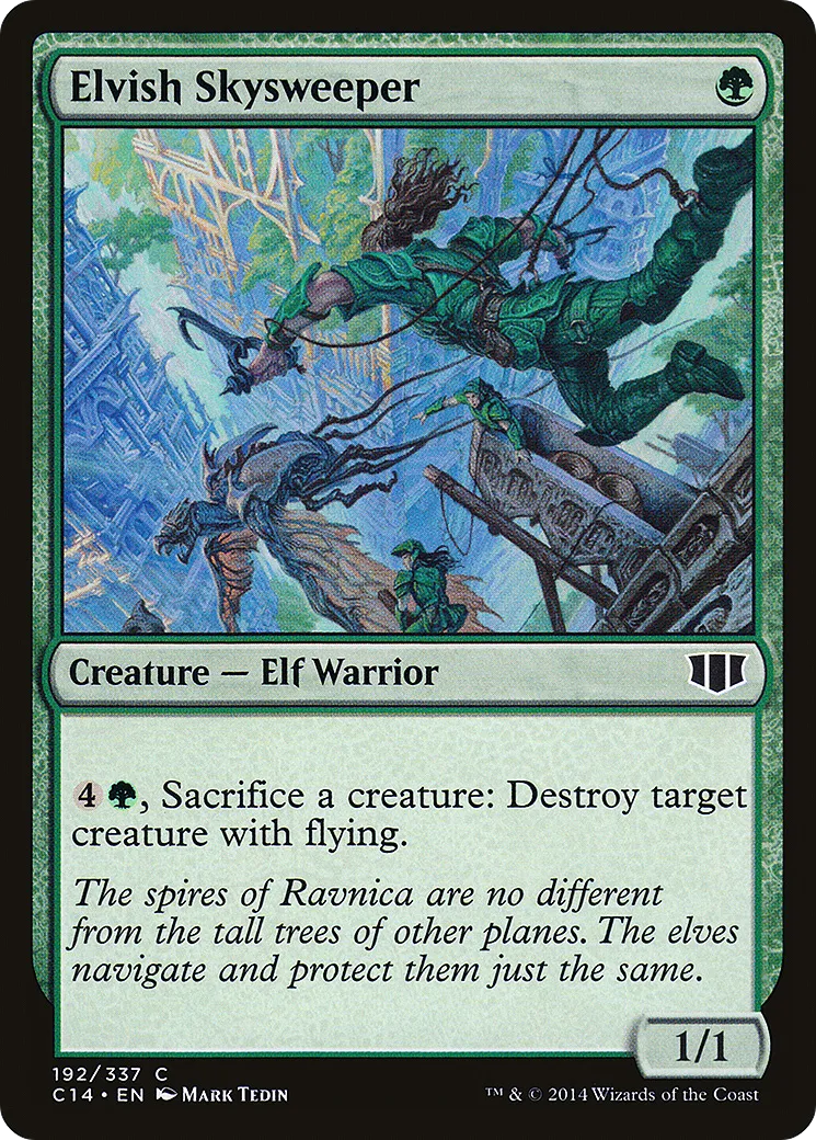 Elvish Skysweeper — Commander 2014 — Magic: The Gathering