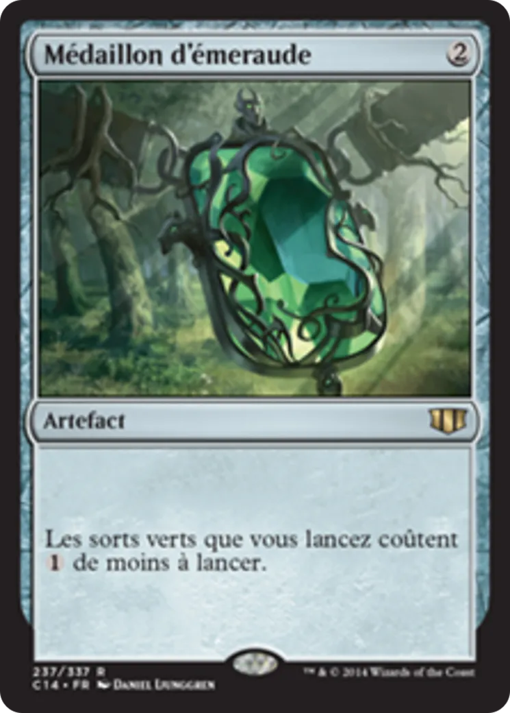 Médaillon d'émeraude — Commander 2014 — Magic: The Gathering