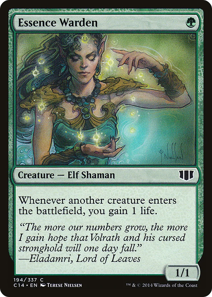 Essence Warden — Commander 2014 — Magic: The Gathering