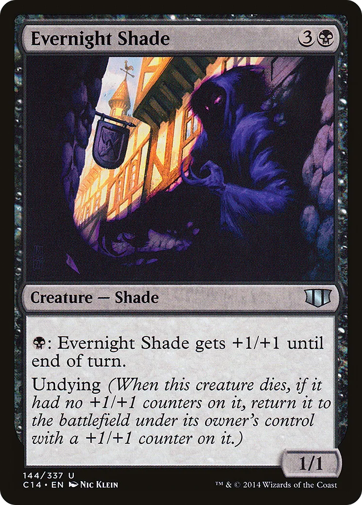 Evernight Shade — Commander 2014 — Magic: The Gathering