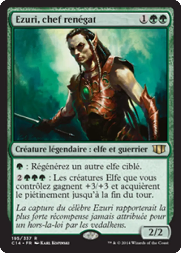 Ezuri, chef renégat — Commander 2014 — Magic: The Gathering