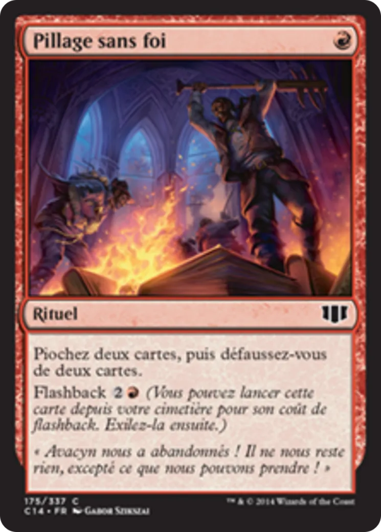 Pillage sans foi from Commander 2014 - Magic: The Gathering