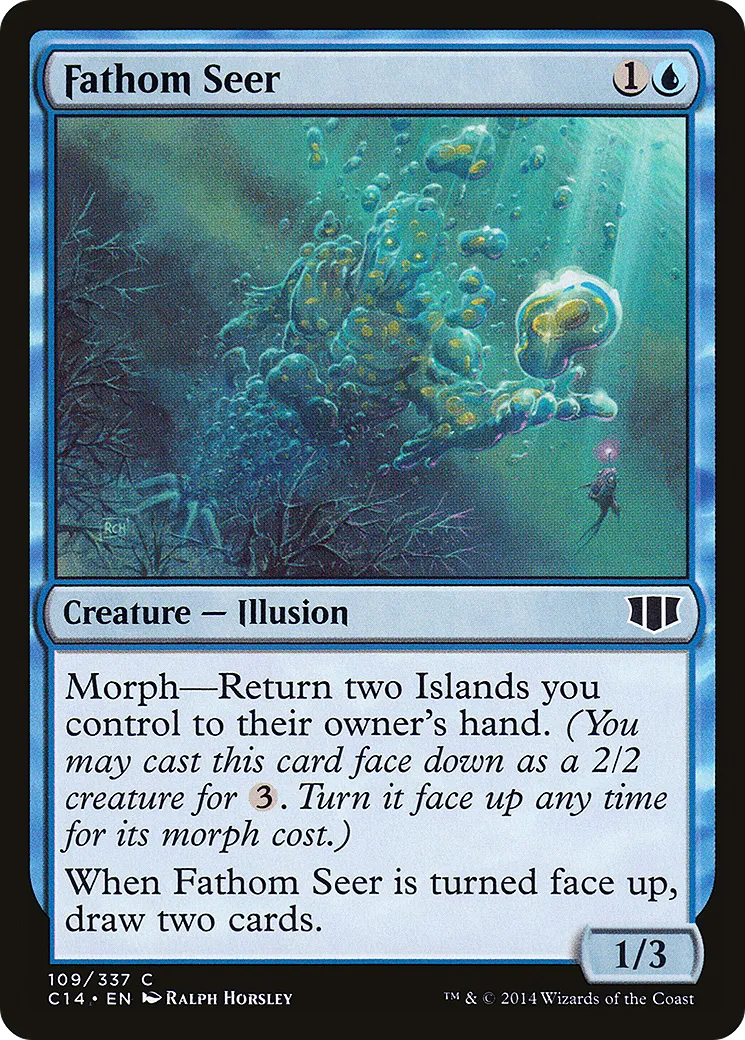 Fathom Seer — Commander 2014 — Magic: The Gathering