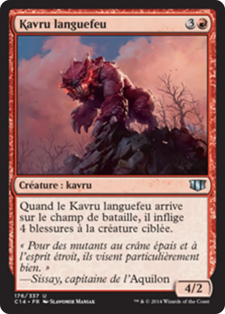 Kavru languefeu — Commander 2014 — Magic: The Gathering