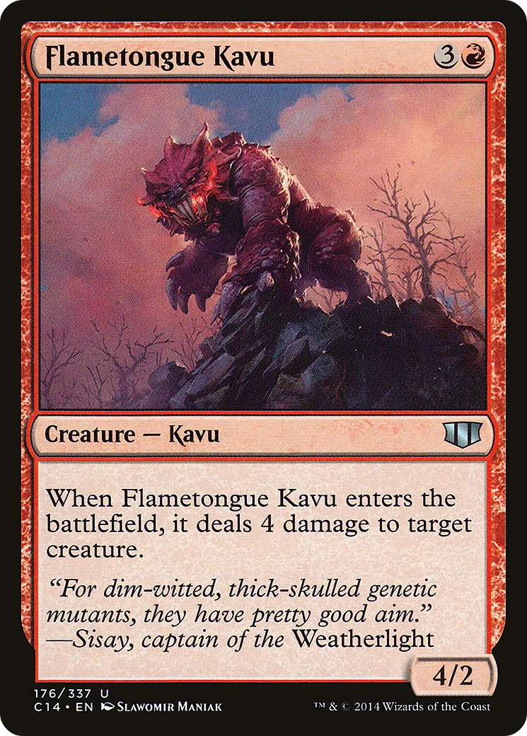 Kavru languefeu — Commander 2014 — Magic: The Gathering