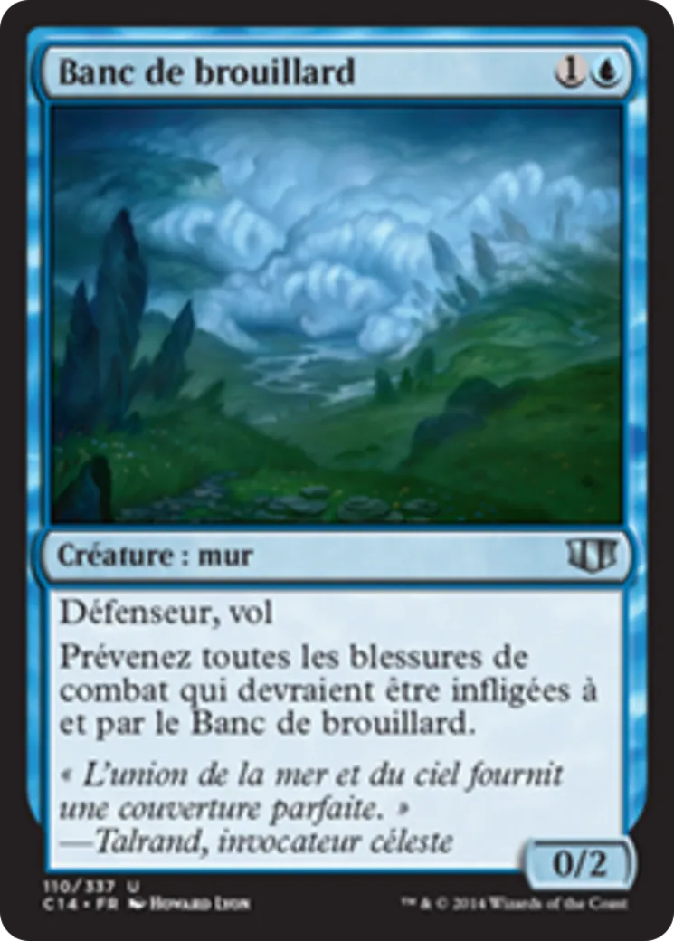 Banc de brouillard — Commander 2014 — Magic: The Gathering